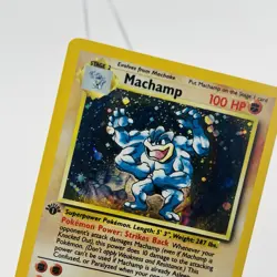 Machamp - 8/102 - Pokemon Base Set Unlimited Holo Rare Card WOTC VLP - Image 3