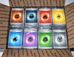 Pokemon TCG - Lot of 72 Sealed Packs of Basic Energy cards - grey border S&V - Image 1