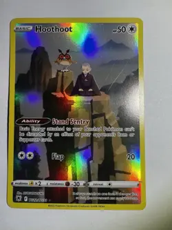 Pokemon TCG Hoothoot TG12/TG30 Swsh10 Trainer Gallery Astral Radiance - Image 1