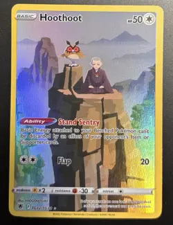 Pokemon Hoot Hoot TG12/TG30 Ultra Rare Astral Radiance Trainer Gallery SWSH FA - Image 1