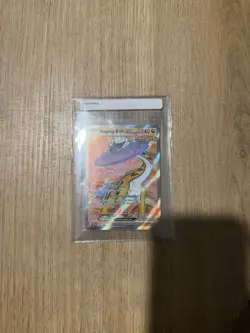 Pokemon Raging Bolt ex 196/162 SV05: Temporal Forces Holo NM+ - Image 1