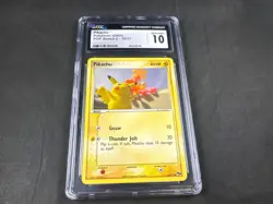 PIKACHU POKEMON 16/17 POP SERIES 2 CGC 10 RARE - Image 1