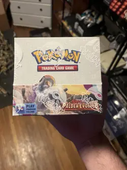 Pokemon TCG Scarlet & Violet Paldea Evolved Booster Box English 2024 - Image 1