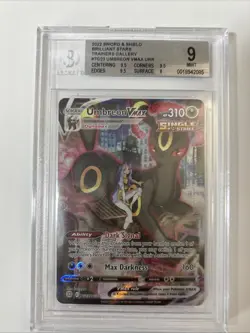 Pokemon Umbreon VMAX TG Alt Art Brilliant Stars Bgs 9 Mint - Image 1