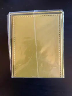 Pokemon Center Japan Premium 25th Anniversary Pikachu Gold Deckbox / Case - Image 3