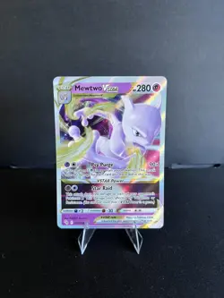 Pokemon TCG Mewtwo Vstar 031/078 Pokemon GO Ultra Rare NM Condition - Image 1