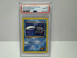 2000 Pokemon Gym Challenge 1st Edition 89 Misty's Poliwag PSA 10 - Image 3
