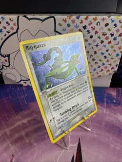 Pokemon TCG Rayquaza EX Deoxys Holo Card 22/107 - Image 2