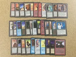 ***Huge 34 Card Antiquities Lot*** MTG Antiquities Magic Kid Icarus - Image 1