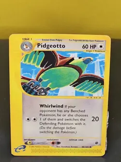 Pokemon Expedition Base Set Non-Holo Pidgeotto, Card #88/165 - Image 1