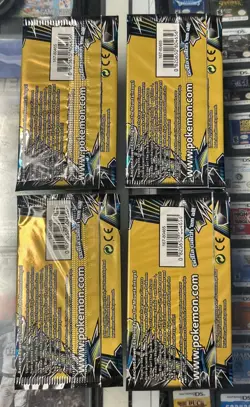 Pokemon Sun & Moon Lost Thunder (4) 3-Card Booster Packs Art Set 2018 Sealed - Image 2