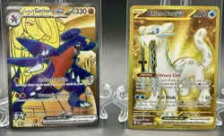 Pokemon TCG Full Art EX 8 Card Lot Salamence, Roaring Moon, Garchomp - Image 2
