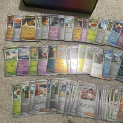 All Pokemon Scarlet & Violet Prismatic Evolutions Bulk 400+ cards lot NM - Image 2