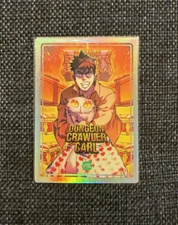 Dungeon Crawler Carl NYCC 2025 Foil Promo Trading Card Webtoon Matt Dinneman - Image 2
