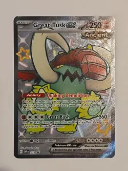 Great Tusk ex 072 Sv: Scarlet & Violet Promo Cards Holo - Image 1