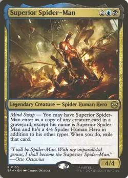 MTG Superior Spider-Man (0155) *Non-Foil* Base Rare Spider-Man SPM NM/MT - Image 1