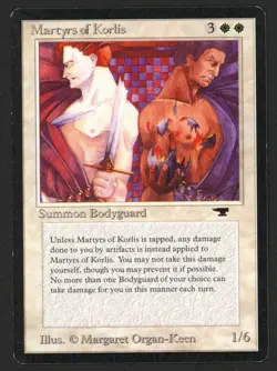 ***Martyrs of Korlis*** MTG Antiquities Magic Kid Icarus - Image 1