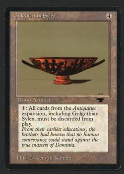 ***Golgothian Sylex*** MTG Antiquities Magic Kid Icarus - Image 1