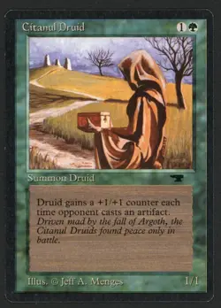 ***Citanul Druid*** MTG Antiquities Magic Kid Icarus - Image 1