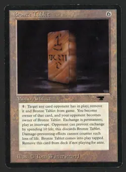 ***Bronze Tablet*** MTG Antiquities Magic Kid Icarus - Image 1
