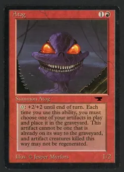 ***Atog*** MTG Antiquities Magic Kid Icarus - Image 1