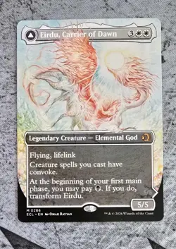 Eirdu, Carrier of Dawn (Borderless) Lorwyn Eclipsed Regular - Image 1
