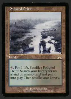 ***Polluted Delta*** MTG Onslaught Magic Kid Icarus - Image 1