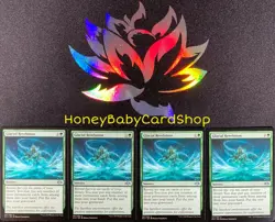 MTG Modern Horizons 2019 Glacial Revelation x 4 M/NM Playset MH1 Uncommon Set - Image 1