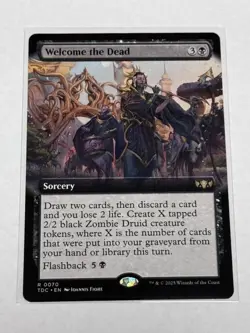 Welcome the Dead Extended Art Tarkir: Dragonstorm #70 - Image 1