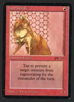 ***Hurr Jackal*** MTG Arabian Nights Magic Kid Icarus - Image 1