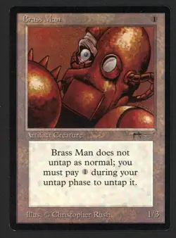 ***Brass Man (Ring Ding)*** MTG Arabian Nights Magic Kid Icarus - Image 1