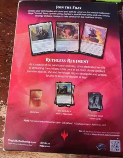MTG Ruthless Regiment Commander 2020. New Sealed Deck - Image 2