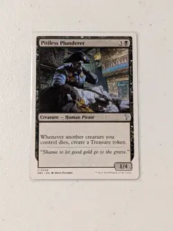 MTG Pitiless Plunderer (White Border) Mystery Booster 2 NM - Image 1