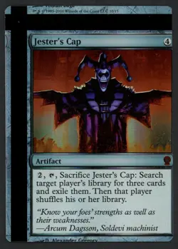 ***FOIL Jester's Cap NFC Miscut*** MTG From the Vault Relics Magic Kid Icarus - Image 1