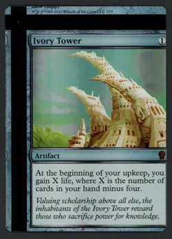 ***FOIL Ivory Tower NFC Miscut*** MTG From the Vault Relics Magic Kid Icarus - Image 1