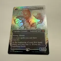 Eirdu, Carrier of Dawn FOIL Borderless 286 Lorwyn Eclipsed ECL MTG Unplayed Mint - Image 2
