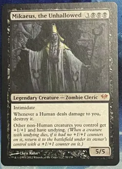 Mikaeus the Unhallowed - Dark Ascension - MTG Magic - NM - Mythic Rare - Image 1