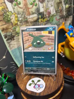 Pokemon TCG - Trubbish (Regular) - Paradox Rift - 116/182 - Common - Image 1