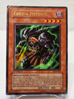 Exodia Necross DCR-020 Ultra Rare 1st Edition Yugioh 155 - Image 1