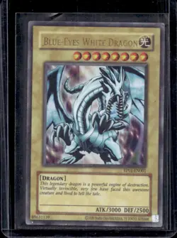 2024 Yu-Gi-Oh! Retro Pack 1 Blue-Eyes White Dragon Ultra Rare #RP01-EN001 - Image 1