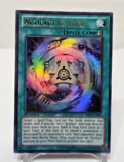 Artifact Ignition PRIO-EN060 Ultra Rare 1st Edition Yugioh 7991 - Image 1