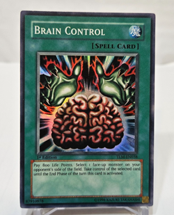 Brain Control TLM-EN038 Super Rare 1st Edition Yugioh 7988 - Image 1