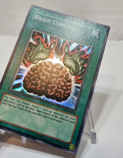 Brain Control TLM-EN038 Super Rare 1st Edition Yugioh 7988 - Image 3