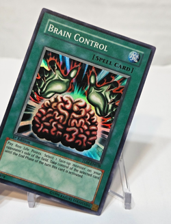 Brain Control TLM-EN038 Super Rare 1st Edition Yugioh 7988 - Image 4