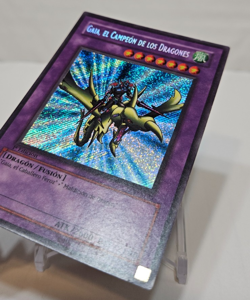 SPANISH Gaia The Dragon Champion LDD-S125 LOB-125 1st Edition Secret Yugioh 7944 - Image 2