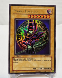 SPANISH Dark Magician LDD-S005 LOB Ultra Rare 1st Edition Yugioh 7941 - Image 1