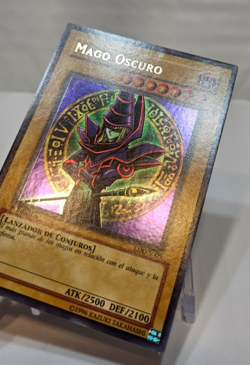 SPANISH Dark Magician LDD-S005 LOB Ultra Rare 1st Edition Yugioh 7941 - Image 3