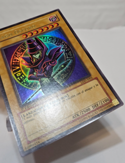 SPANISH Dark Magician LDD-S005 LOB Ultra Rare 1st Edition Yugioh 7941 - Image 5