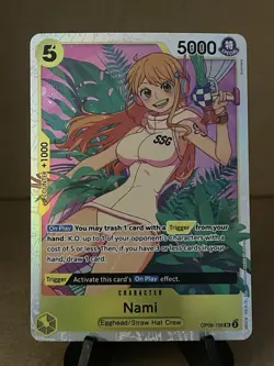 One Piece Two Legends Nami OP08-106 Super Rare - Image 1