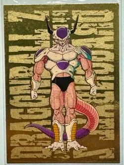 DRAGON BALL Z G-9 FRIEZA - GOLD FOIL Card 1999 - Image 1